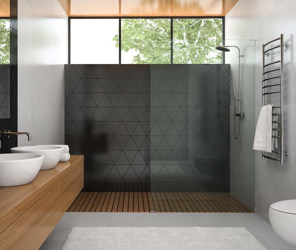 Modernes Badezimmer Sanierung